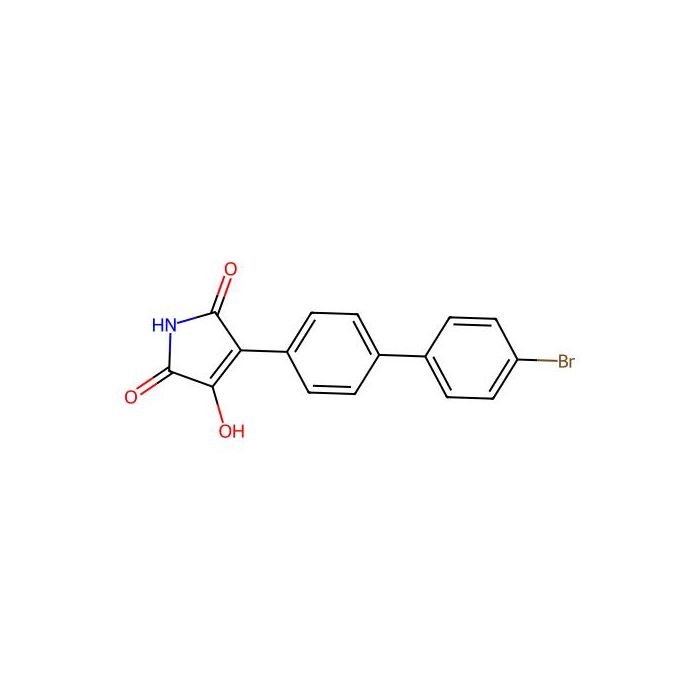 1H-Pyrrole-2,5-dione, 3-(4'-bromo-(1,1'-biphenyl)-4-yl)-4-hydroxy-