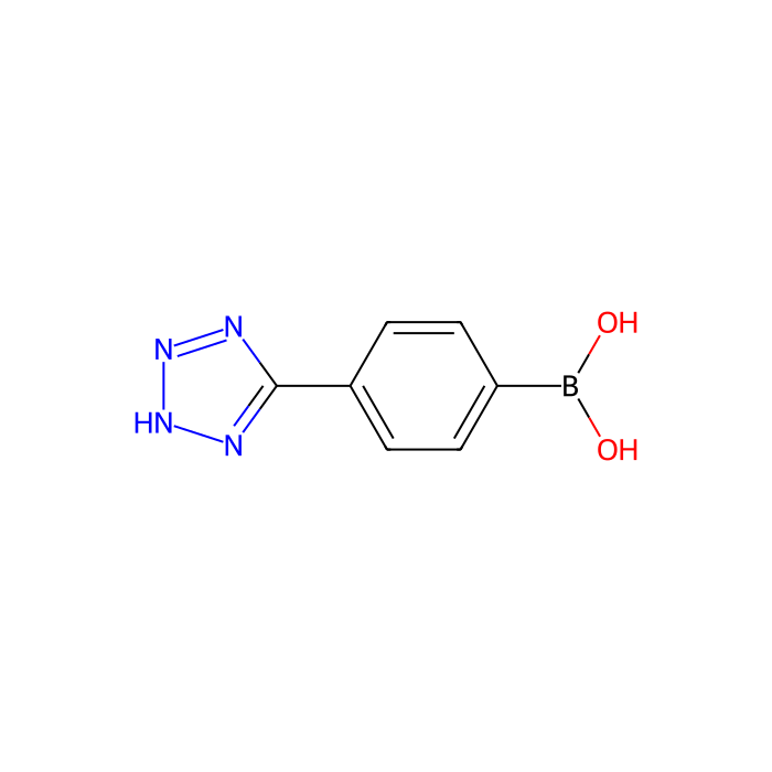 4-(2H-四唑-5-基)-苯硼酸（含不等量酸酐）