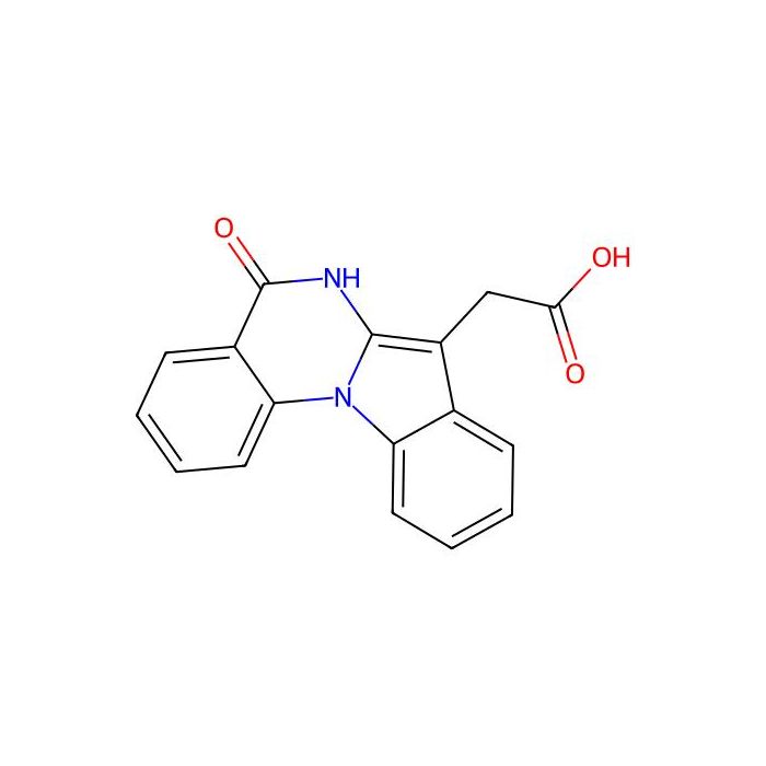 (5-Hydroxyindolo(1,2-a)quinazolin-7-yl)acetic acid