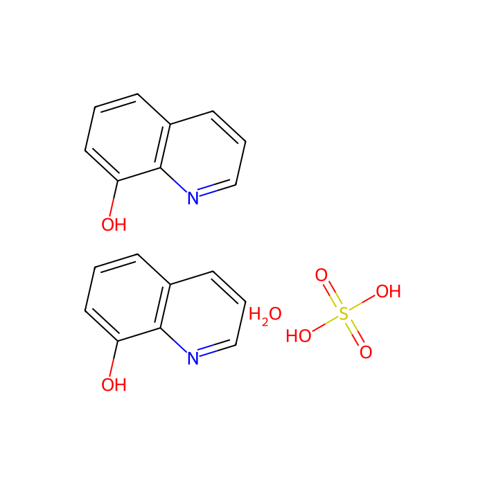 8-羟基喹啉 半硫酸盐 半水合物
