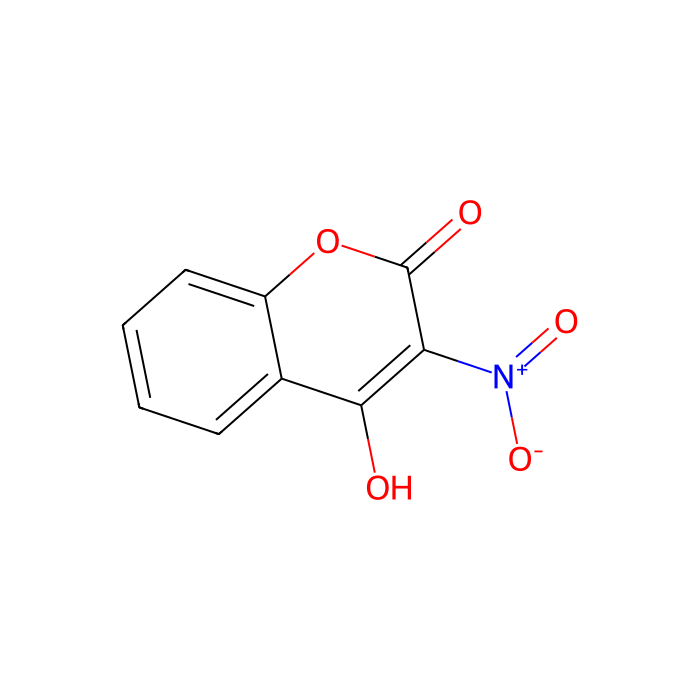 4-羟基-3-硝基香豆素
