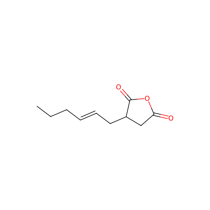 2-己烯-1-基丁二酸酐(cis-, trans-混合物)