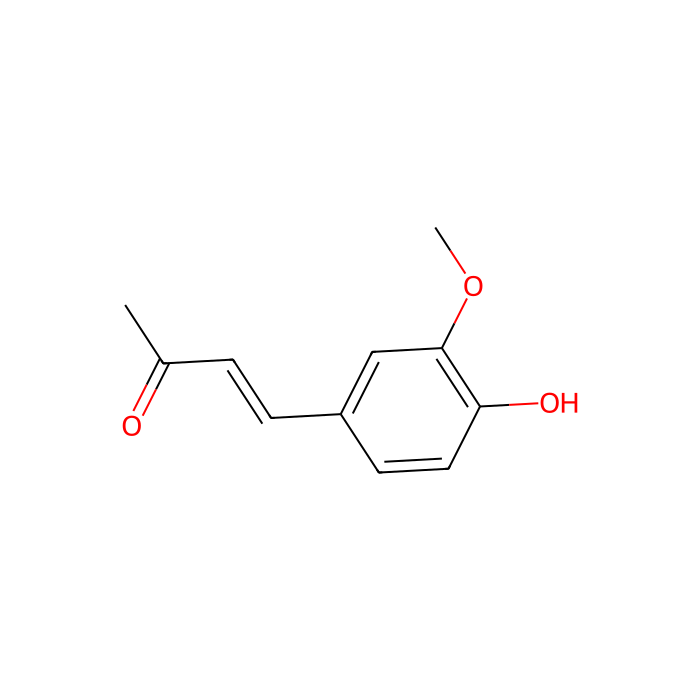 4-(4-羟基-3-甲氧苯基)-3-丁烯-2-酮