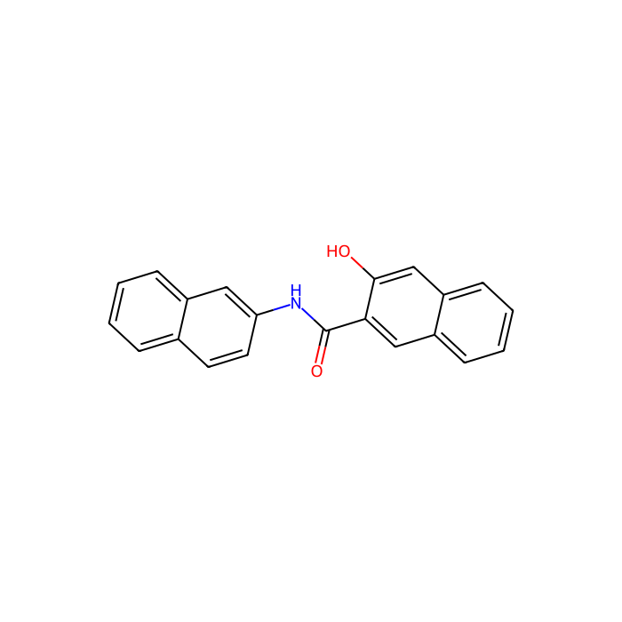 3-羟基-N-(2-萘基)-2-萘甲酰胺