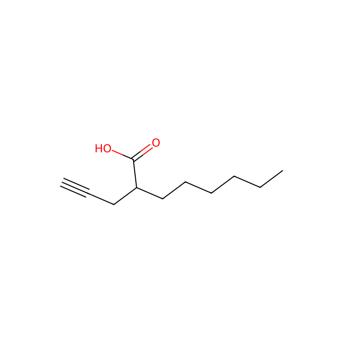 2-己基-4-戊炔酸