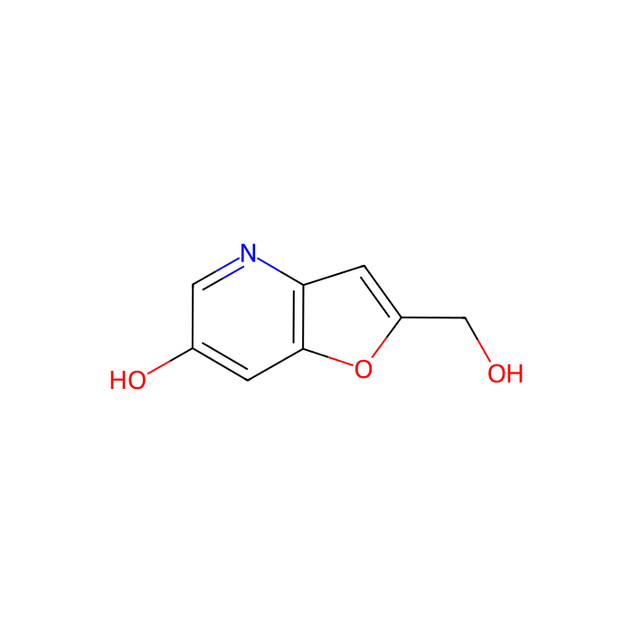 2-(羟甲基)呋喃[3,2-b] 吡啶-6-醇
