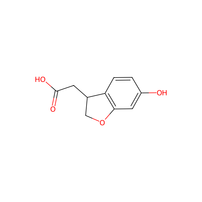 2-(6-羟基-2,3-二氢-1-苯并呋喃-3-基)乙酸