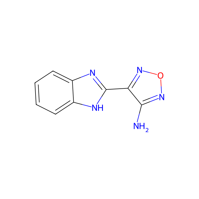 4-(1H-1,3-苯并二唑-2-基)-1,2,5-恶二唑-3-胺