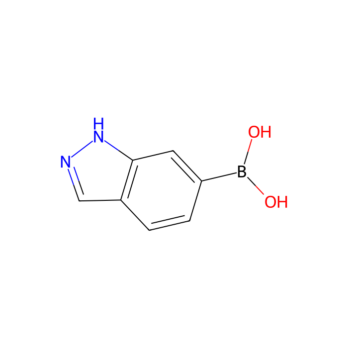 吲唑-6-硼酸(含不等量酸酐)