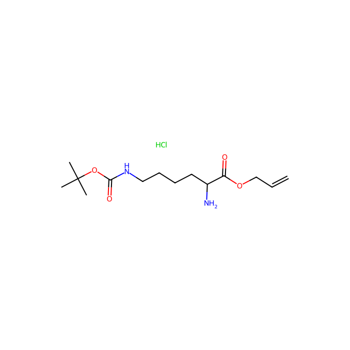 N6-[(1,1-二甲基乙氧基)羰基]-L-赖氨酸 2-丙烯-1-基酯盐酸盐