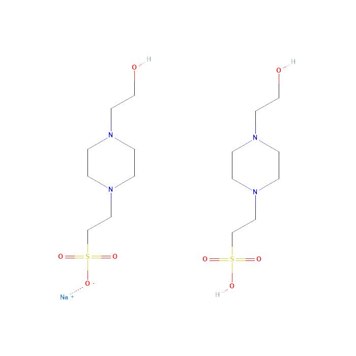 4-(2-羟乙基)-1-哌嗪乙烷磺酸半钠盐(HEPES半钠)