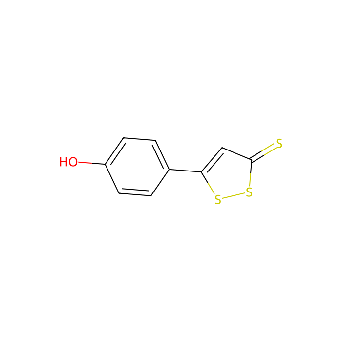 5-(4-羟基苯基)-3H-1,2-二硫杂环戊烯-3-硫酮