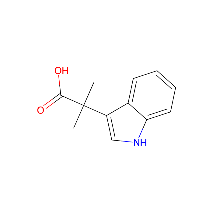 2-(吲哚-3)-2-甲基丙酸