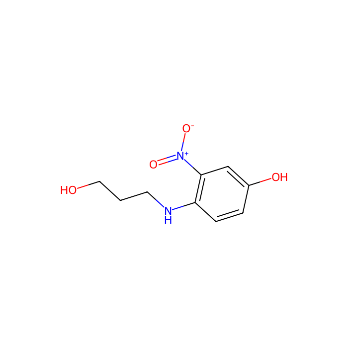 3-硝基-4-(2-羟丙氨基)苯酚