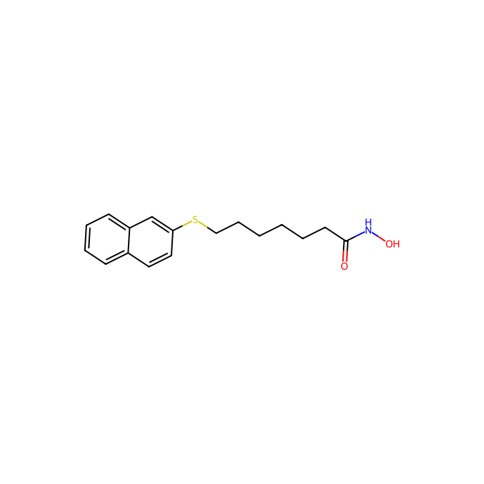 N-羟基-7-（2-萘硫基）庚酰胺（HNHA）