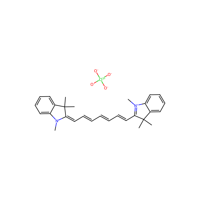 1,1',3,3,3',3'-六甲基吲哚三羰花青高氯酸盐