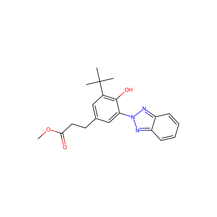 3-[3-(2-H-苯并三唑-2-基)-4-羟基-5-叔丁基苯基]-丙酸-聚乙二醇 300 酯