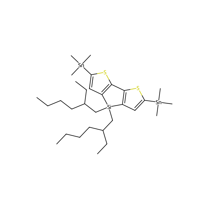 4,4’-双(2-乙基己酯 )-5,5’-双(三甲基锡)-噻吩[3,2-b:2,3-d]硅杂环戊二烯