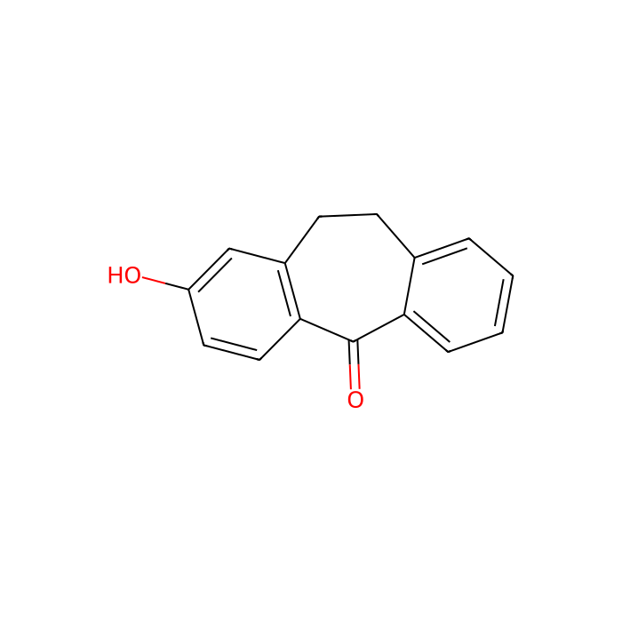2-羟基-10,11-二氢-5H-二苯并[A,D] [7]环五酮