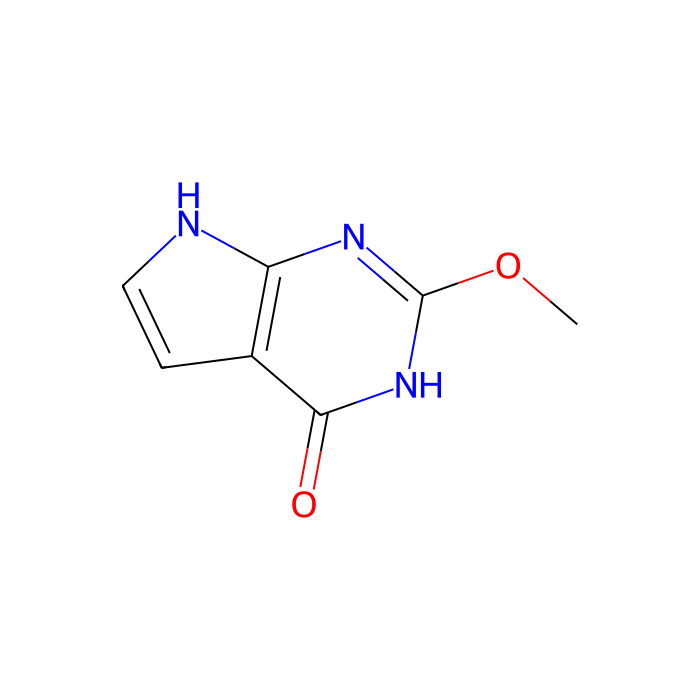 6-羟基-2-甲氧基-7-脱氮嘌呤