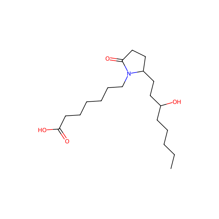 2-（3-羟基辛基）-5-氧-1-吡咯烷庚酸