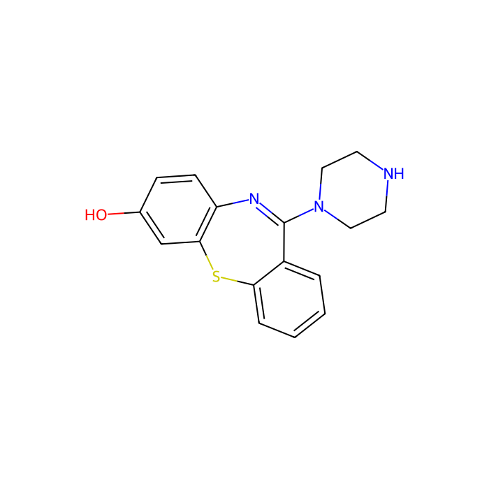 11-(1-哌嗪)-二苯并[b,f][1,4]硫氮杂卓-7-醇