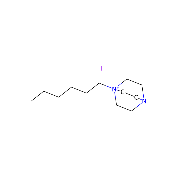 1-己基-1,4-二氮杂双环[2.2.2]辛烷-1-鎓碘化物