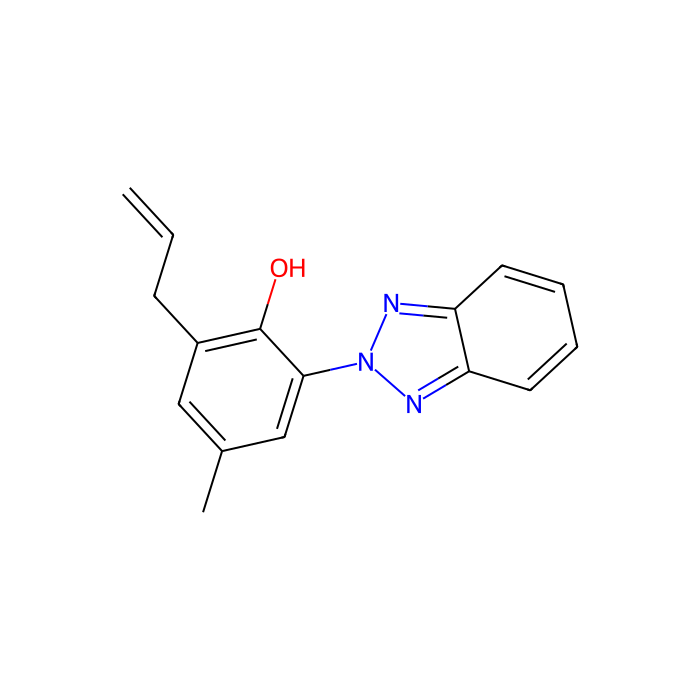 2-(2H-苯并三唑-2-基)-4-甲基-6-(2-丙烯基)苯酚