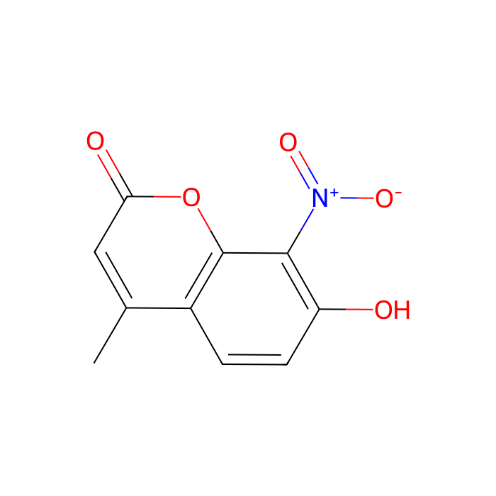 7-羟基-4-甲基-8-硝基香豆素