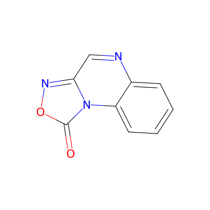1H-[1,2,4]恶二唑并[4,3-a]喹喔啉-1-酮, 鸟苷酸环化酶抑制剂; α 1β 1; 鸟苷酸环化酶抑制剂; α 2β 1