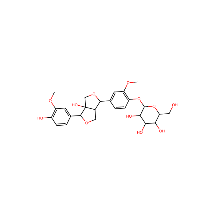 8-羟基松脂醇-4'-O-β-D-吡喃葡萄糖苷