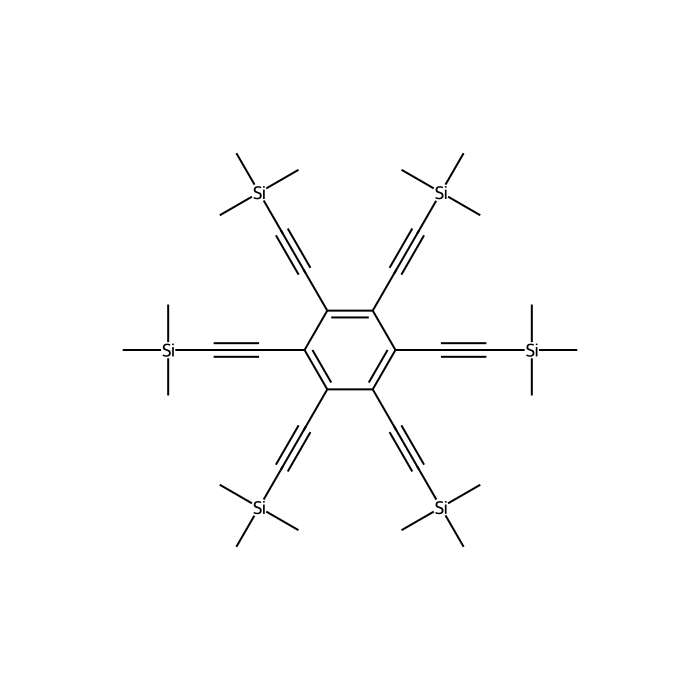 1,2,3,4,5,6-六[2-(三甲基硅烷基)乙炔基]苯