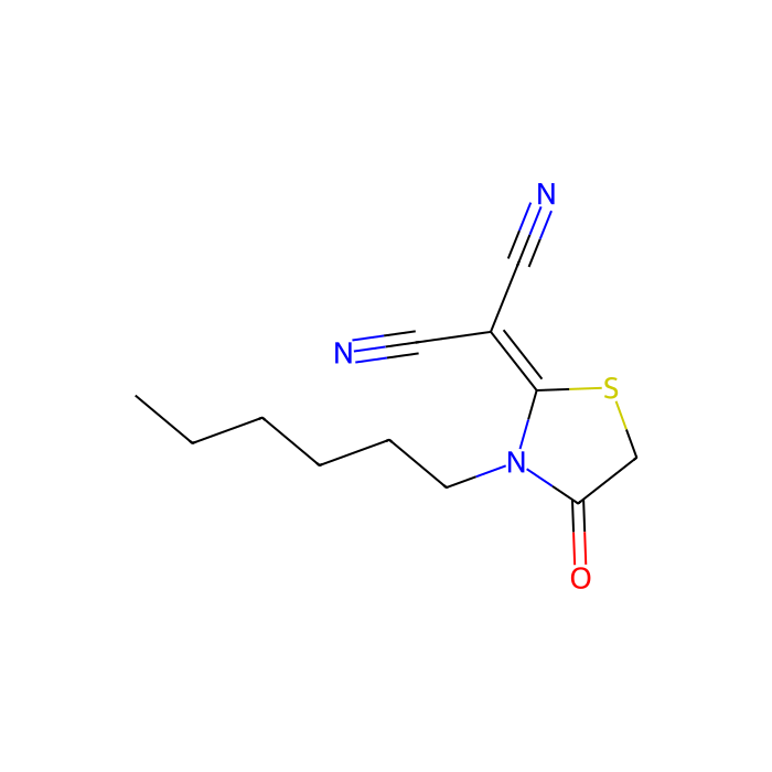 2-(3-己基-4-氧代噻唑烷-2-亚基)丙二腈