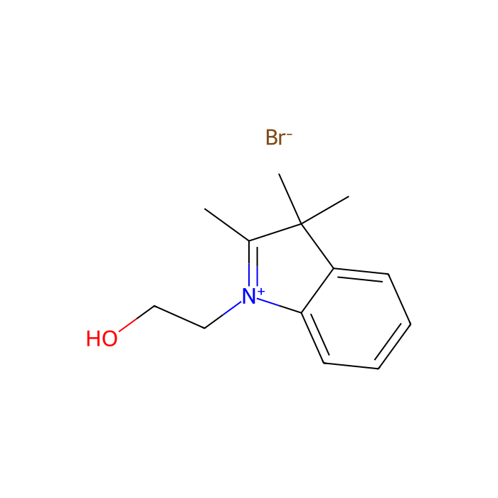 1-(2-羟乙基)-2,3,3-三甲基-3H-吲哚-1-溴鎓