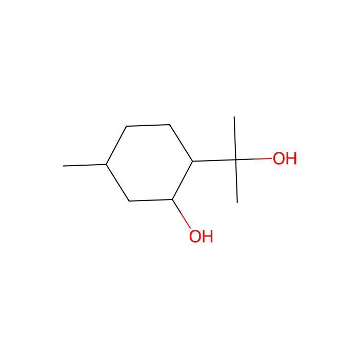 2-(2-羟基丙-2-基)-5-甲基环己醇（异构体混合物）