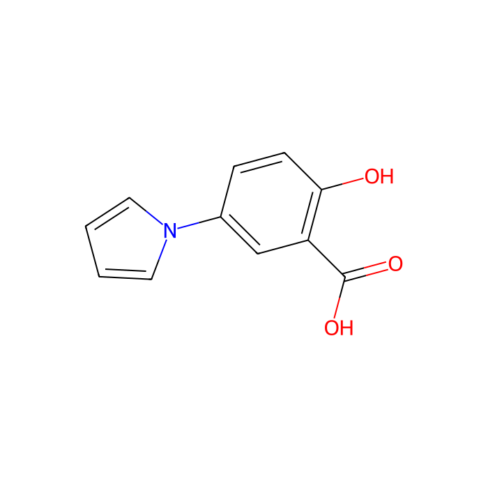 2-羟基-5-(1H-吡咯-1-基)苯甲酸