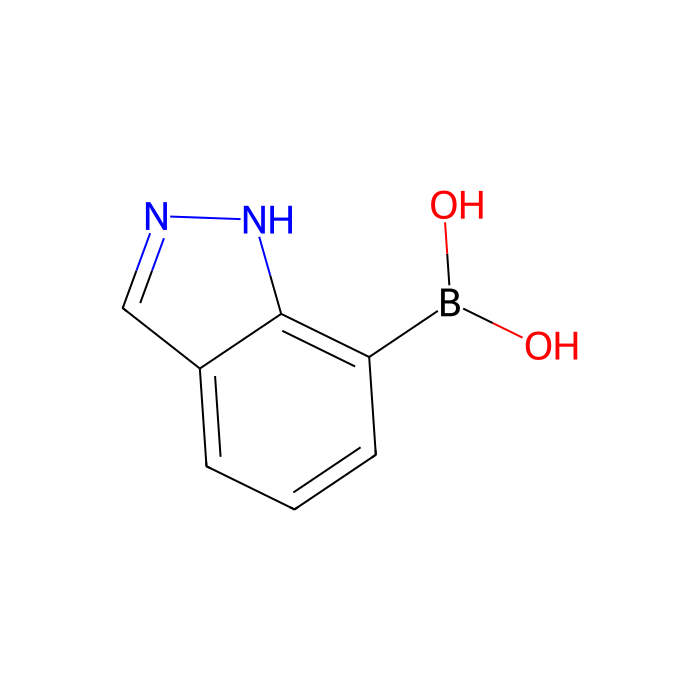 (1H-吲唑-7-基)硼酸(含不等量的酸酐)