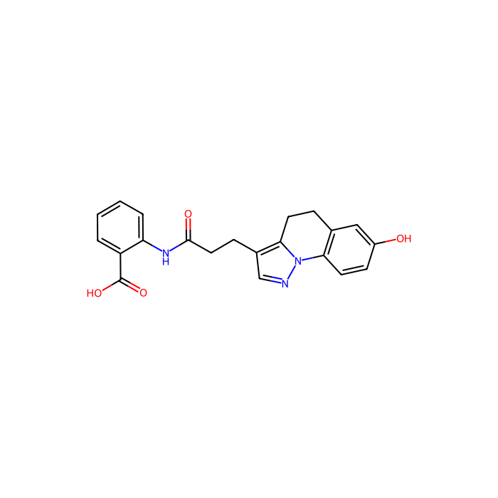 2-[3-(7-hydroxy-4,5-dihydropyrazolo[1,5-a]quinolin-3-yl)propanoylamino]benzoic acid, HCA 2 受体激动剂