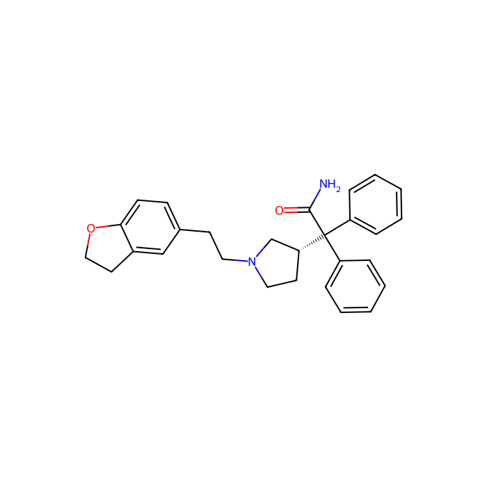 [³H]darifenacin, M 1 受体拮抗剂；M 3 受体拮抗剂