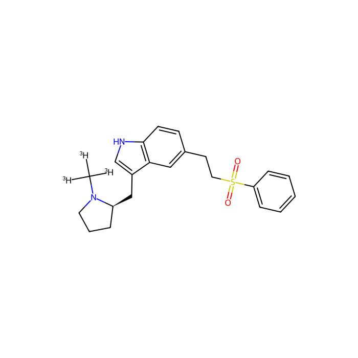[³H]eletriptan, 5-HT 1B 受体激动剂;5-HT 1D 受体激动剂
