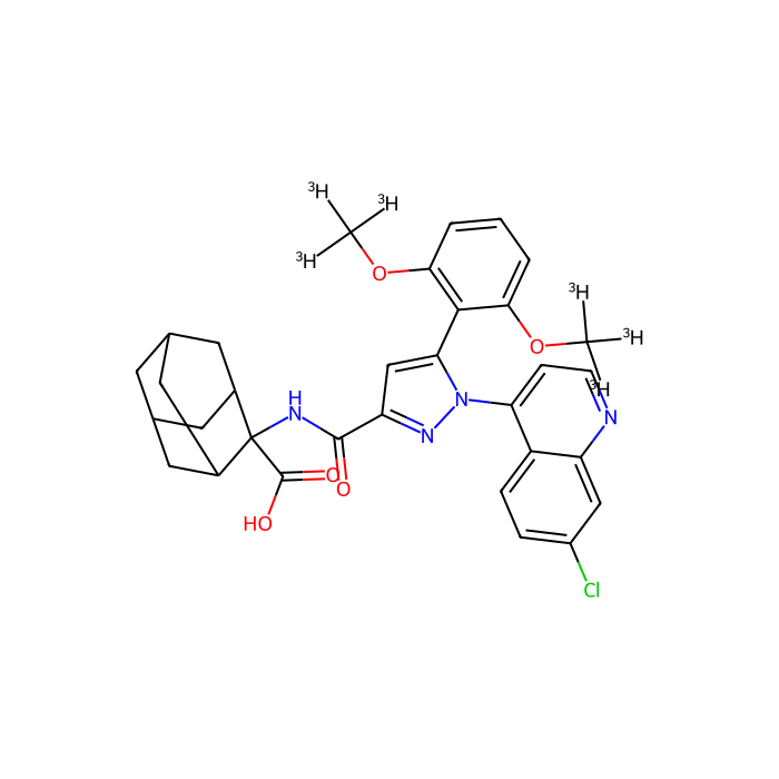 [³H]meclinertant, NTS 1 受体拮抗剂