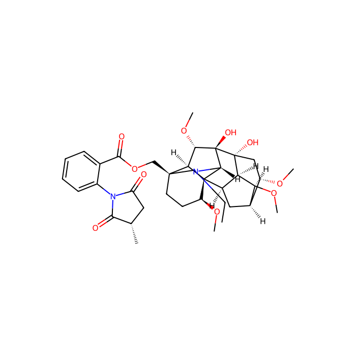 [³H]methyllycaconitine, 烟碱乙酰胆碱受体 α10 亚基拮抗剂；烟碱乙酰胆碱受体 α7 亚基拮抗剂；烟碱乙酰胆碱受体 α9 亚基拮抗剂