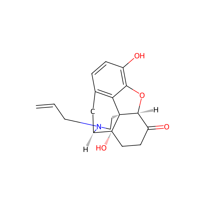 [³H]naloxone, μ 受体拮抗剂