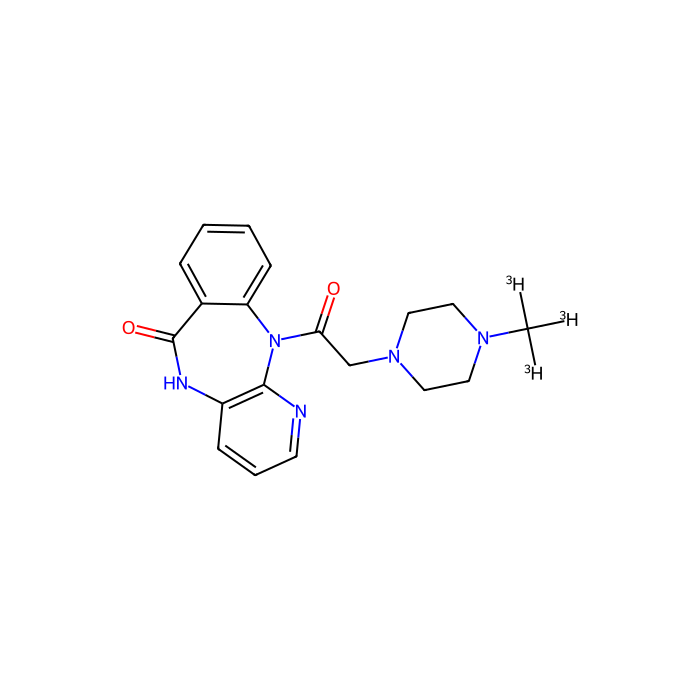 [³H]pirenzepine, M 1 受体拮抗剂