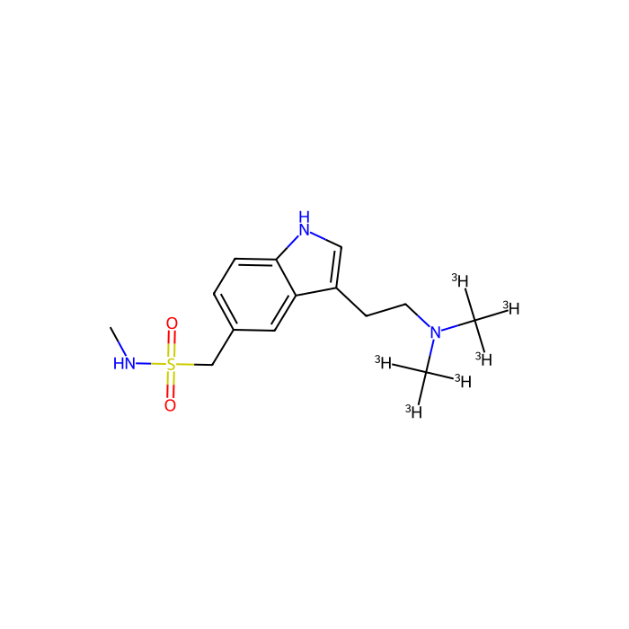 [³H]sumatriptan, 5-HT 1B 受体激动剂;5-HT 1D 受体激动剂
