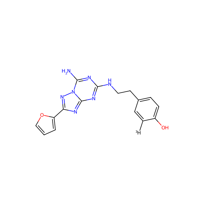 [³H]ZM 241385, A 2A 受体拮抗剂；A 2B 受体拮抗剂