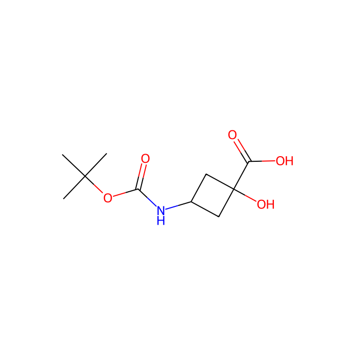 3-(tert-butoxycarbonylamino)-1-hydroxy-cyclobutanecarboxylic acid