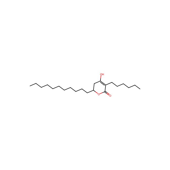 (2R)-5-hexyl-4-hydroxy-2-undecyl-2,3-dihydropyran-6-one