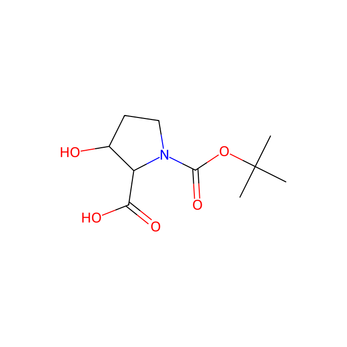 (2R,3S)-1-[(tert-butoxy)carbonyl]-3-hydroxypyrrolidine-2-carboxylic acid