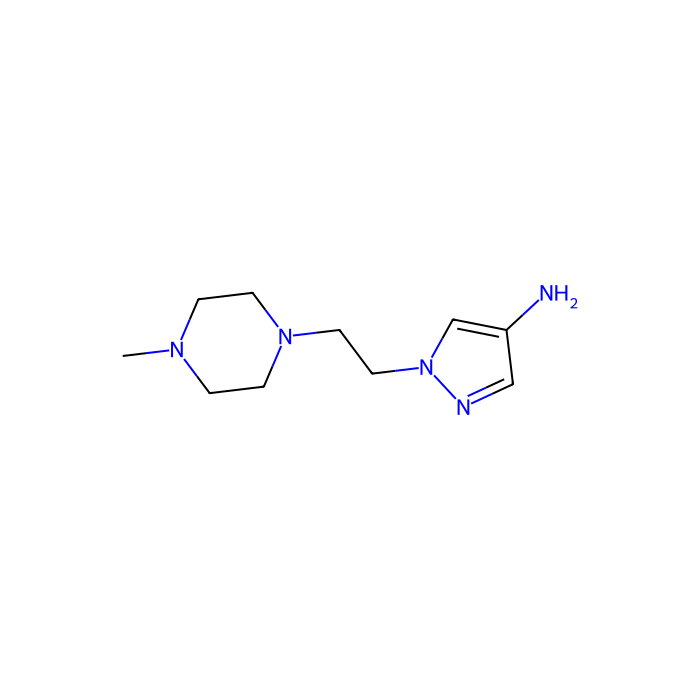 1-[2-(4-methylpiperazin-1-yl)ethyl]-1H-pyrazol-4-amine